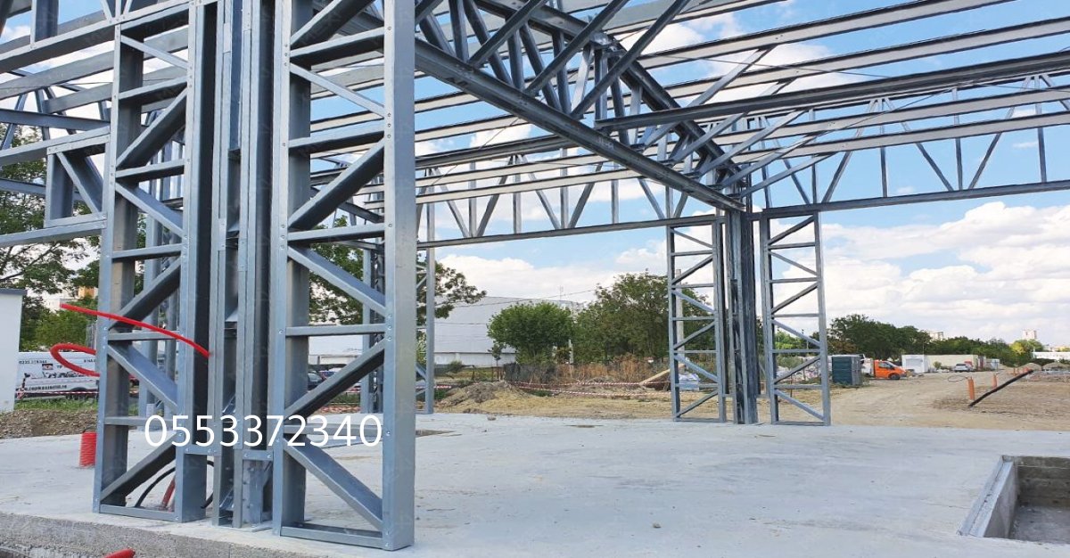 تركيب جميع أنواع الهناجر الصناعية والتجارية