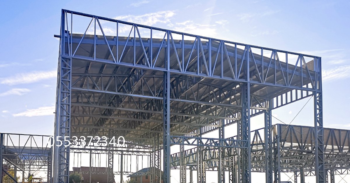 تركيب هناجر حديد قوية مع جودة عالية